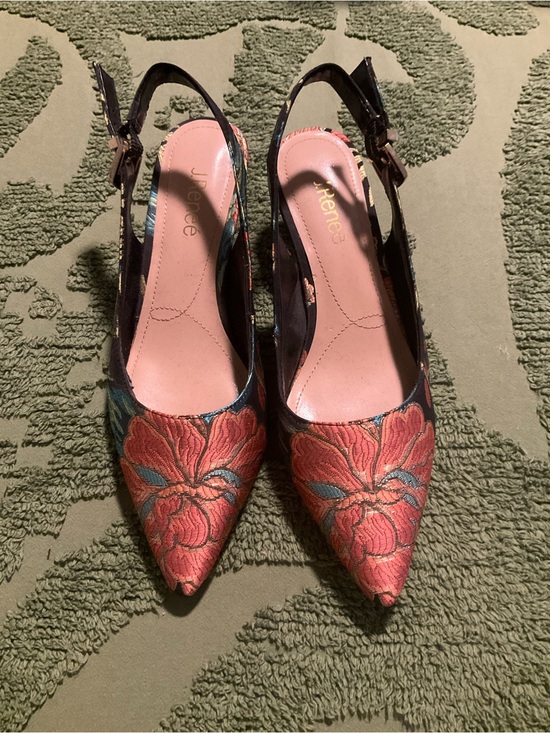 J.Renee Shoes - J Renee Floral Slingback Heels 9W